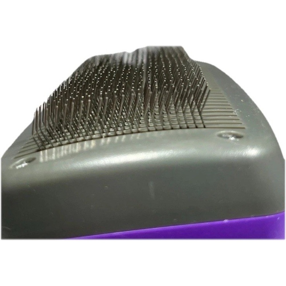 Hertzko Self-Cleaning Pet Slicker Brush, Grooming Brush for Cat & Dogs - Picture 3 of 6
